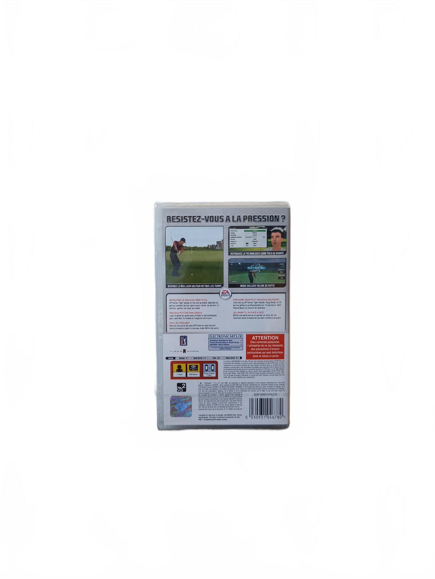 Tiger Woods PGA Tour 06 blister PSP