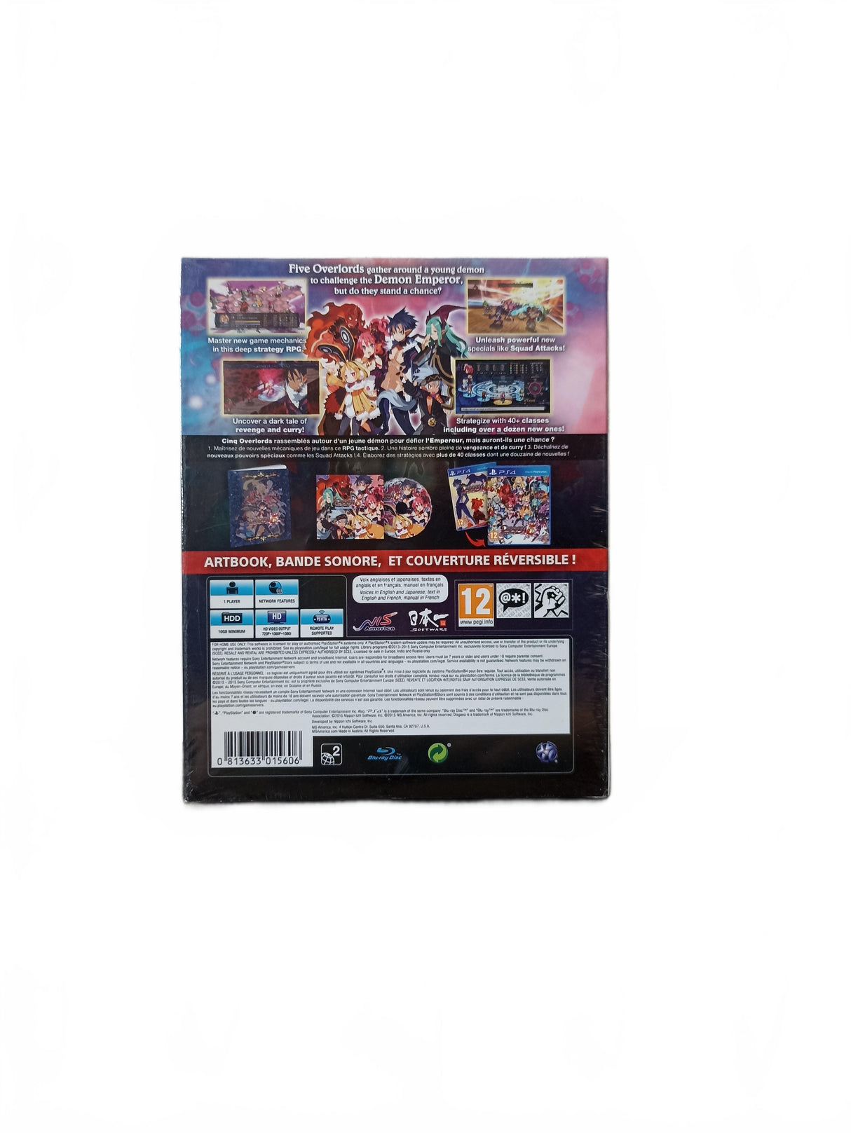 Disgaea 5 Alliance of Vengeance Édition Limitée Blister PS4