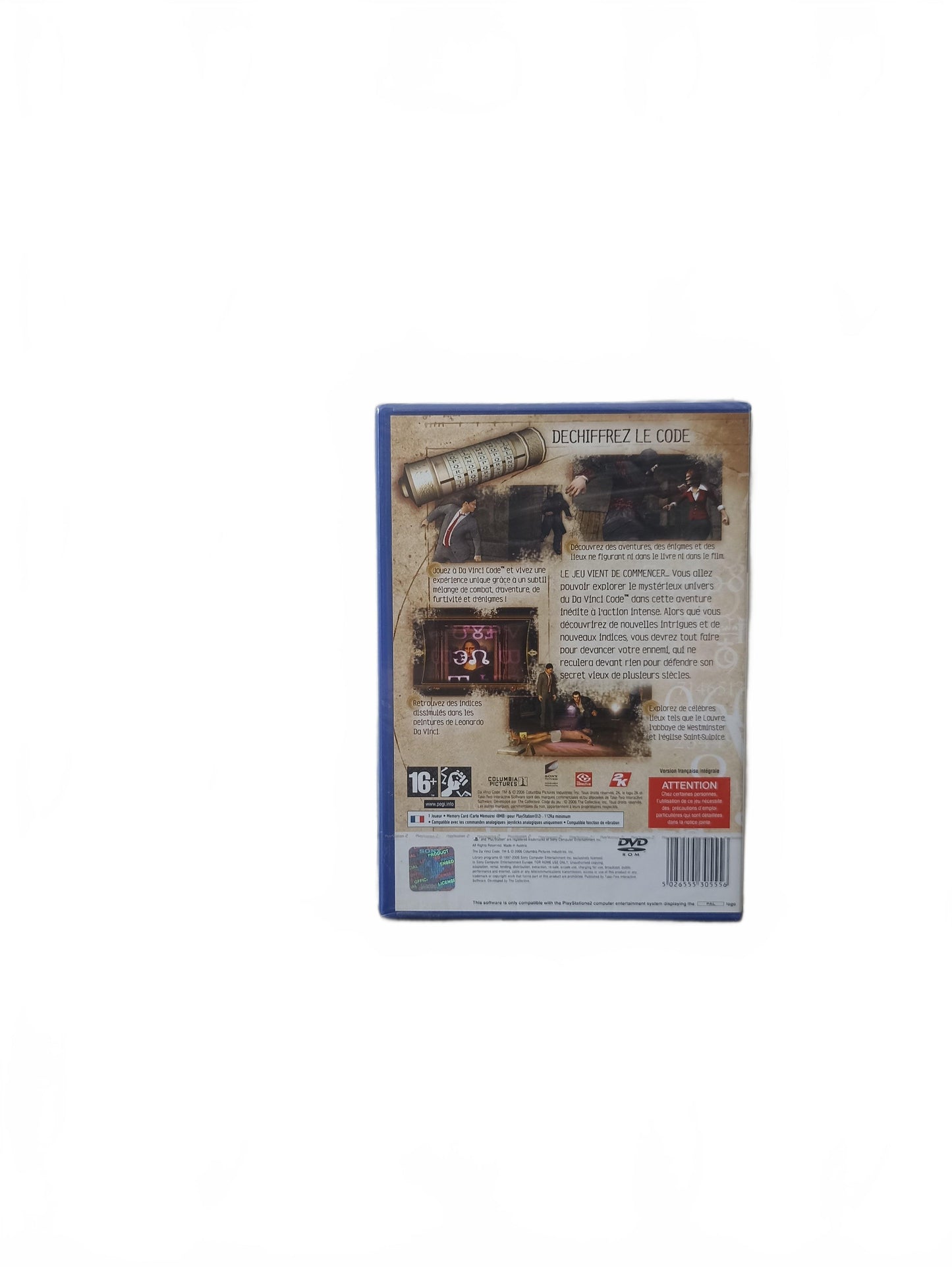 Da Vinci Code blister PS2
