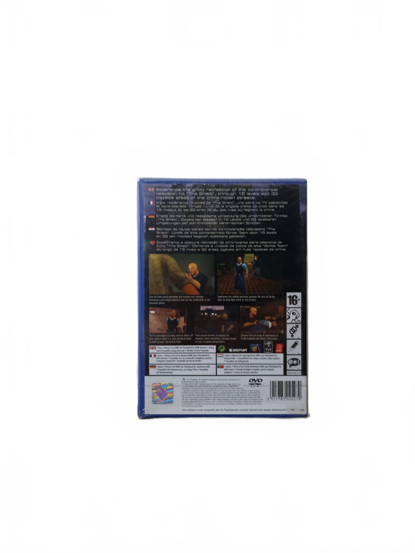 The Shield The Game blister PS2