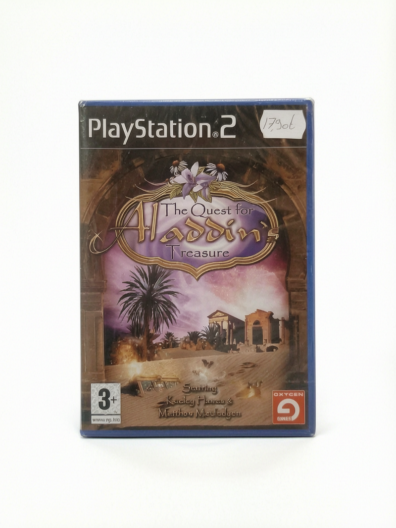 The Quest for Aladdin's Treasure blister PS2