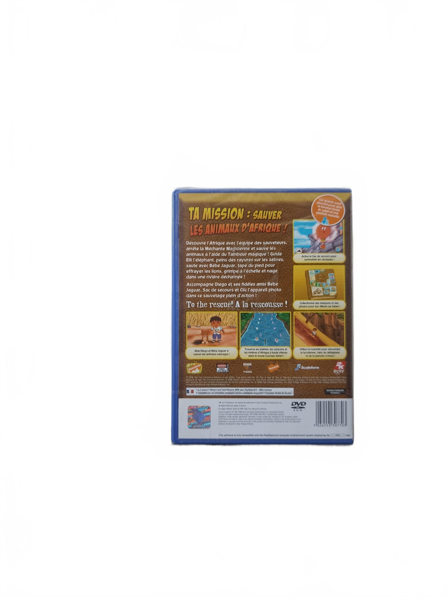 Go Diego! Mission Safari blister PS2