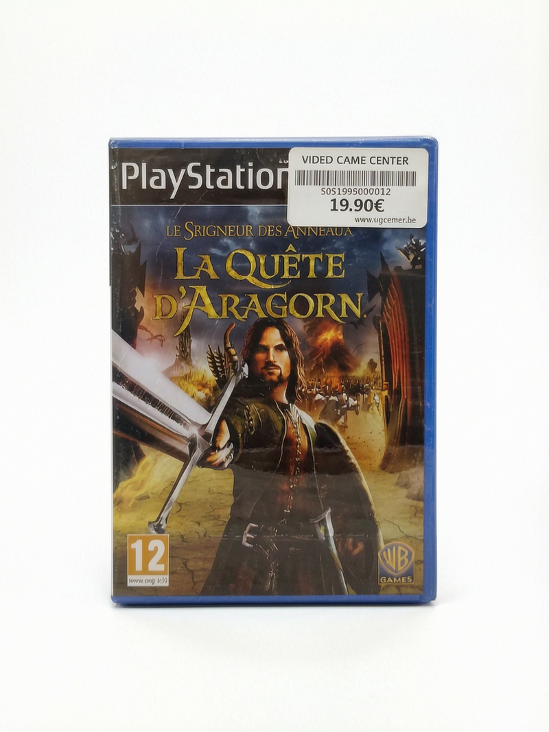 Le Seigneur des Anneaux La Quête d'Aragorn blister PS2