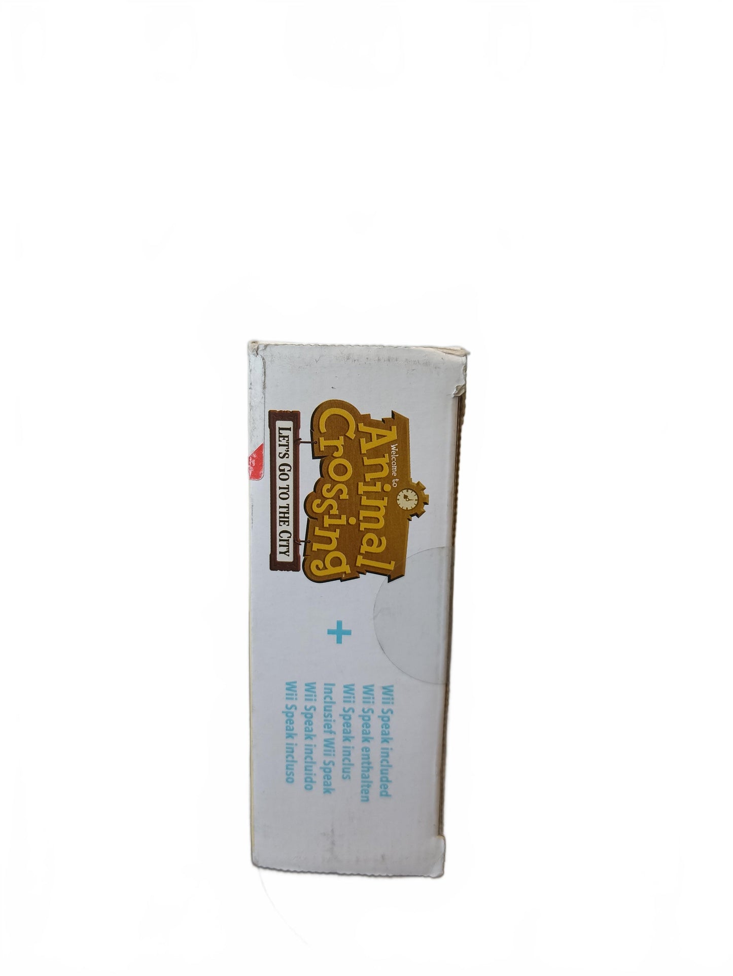 Pack Animal Crossing let's go to the city Nintendo WII neuf sans blister