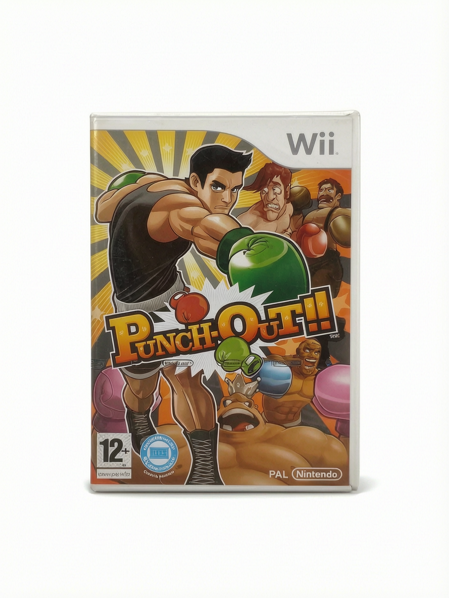 Punch-Out!! blister Wii avec trace d'usure