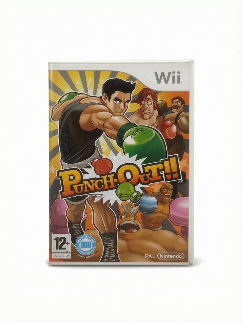 Punch-Out!! blister Wii avec trace d'usure