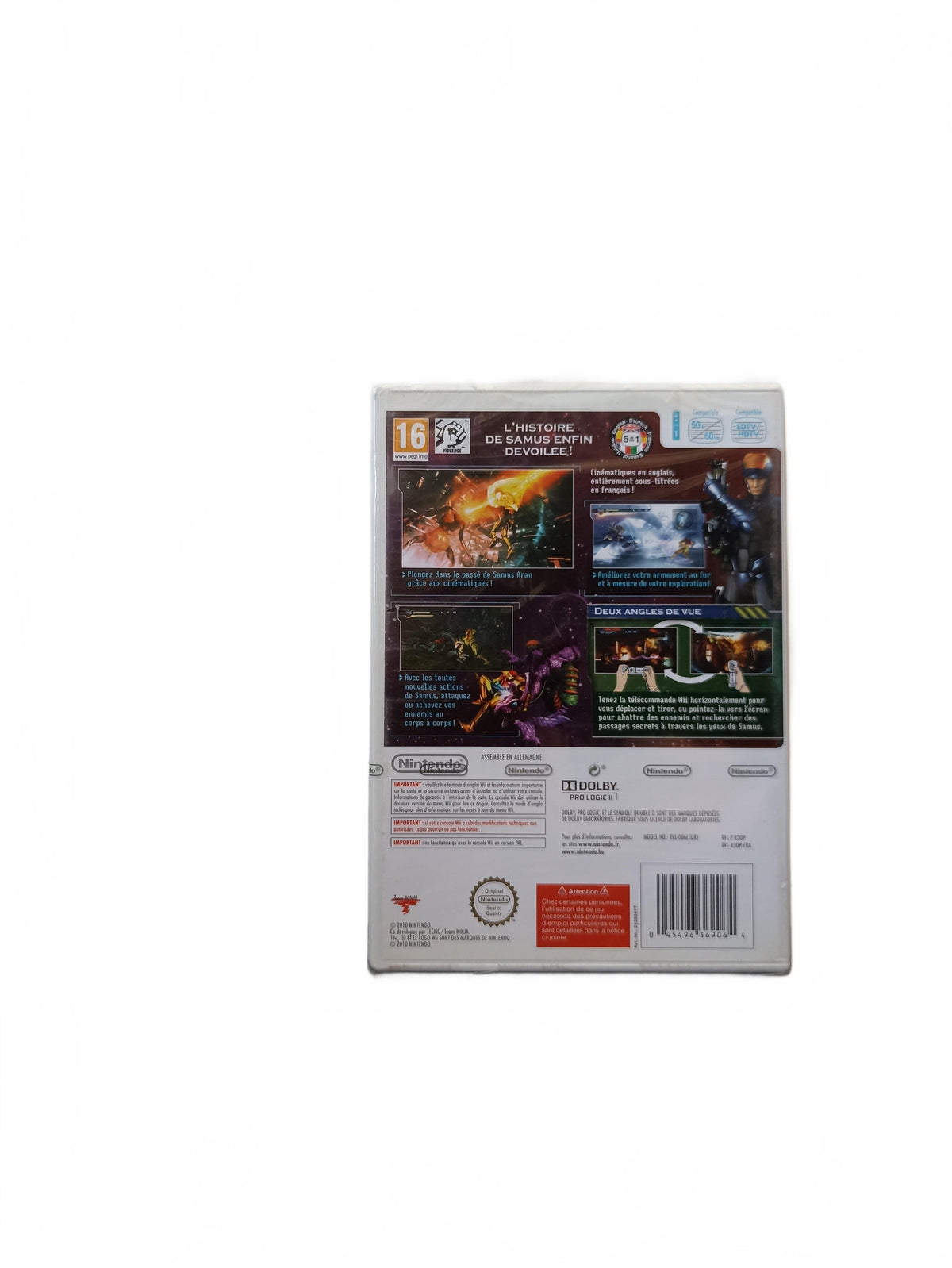 Metroid Other M blister Wii