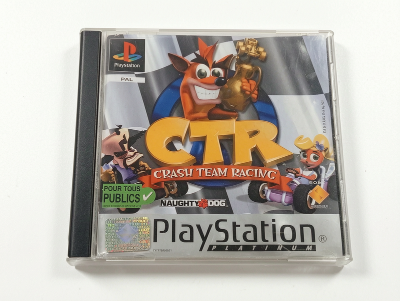 Crash Team Racing Playstation 1 (PS1) Complet Version Platinum