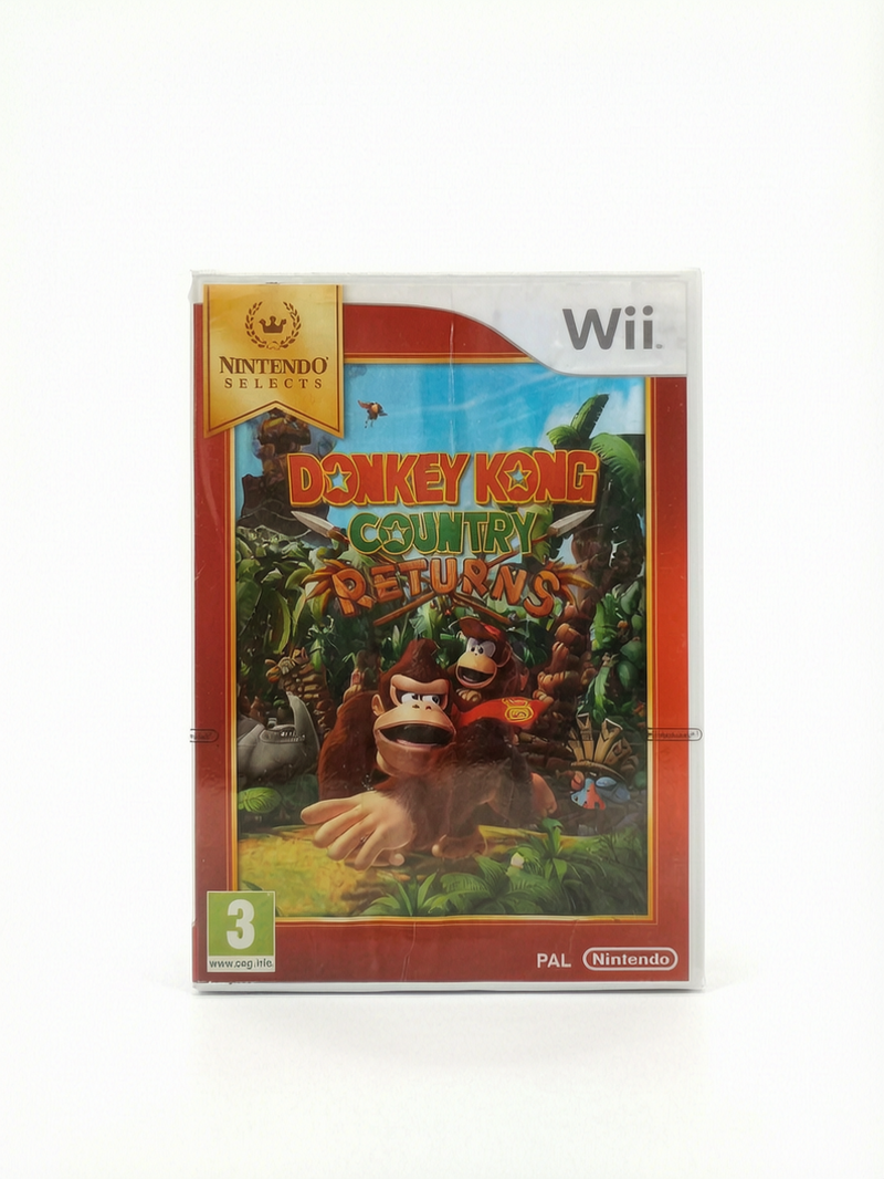 Donkey Kong Country Returns blister Wii défaut visible