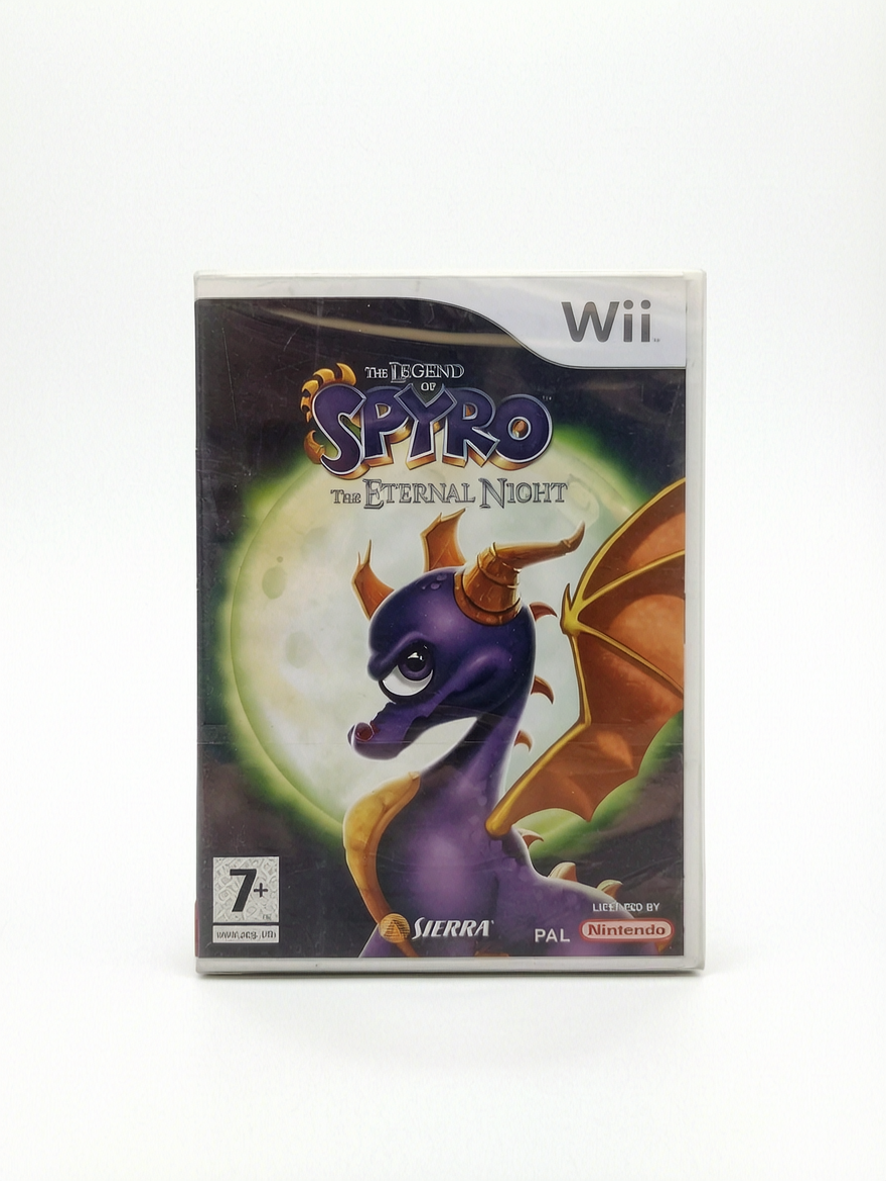 The Legend of Spyro The Eternal Night blister Wii défaut visible en photo