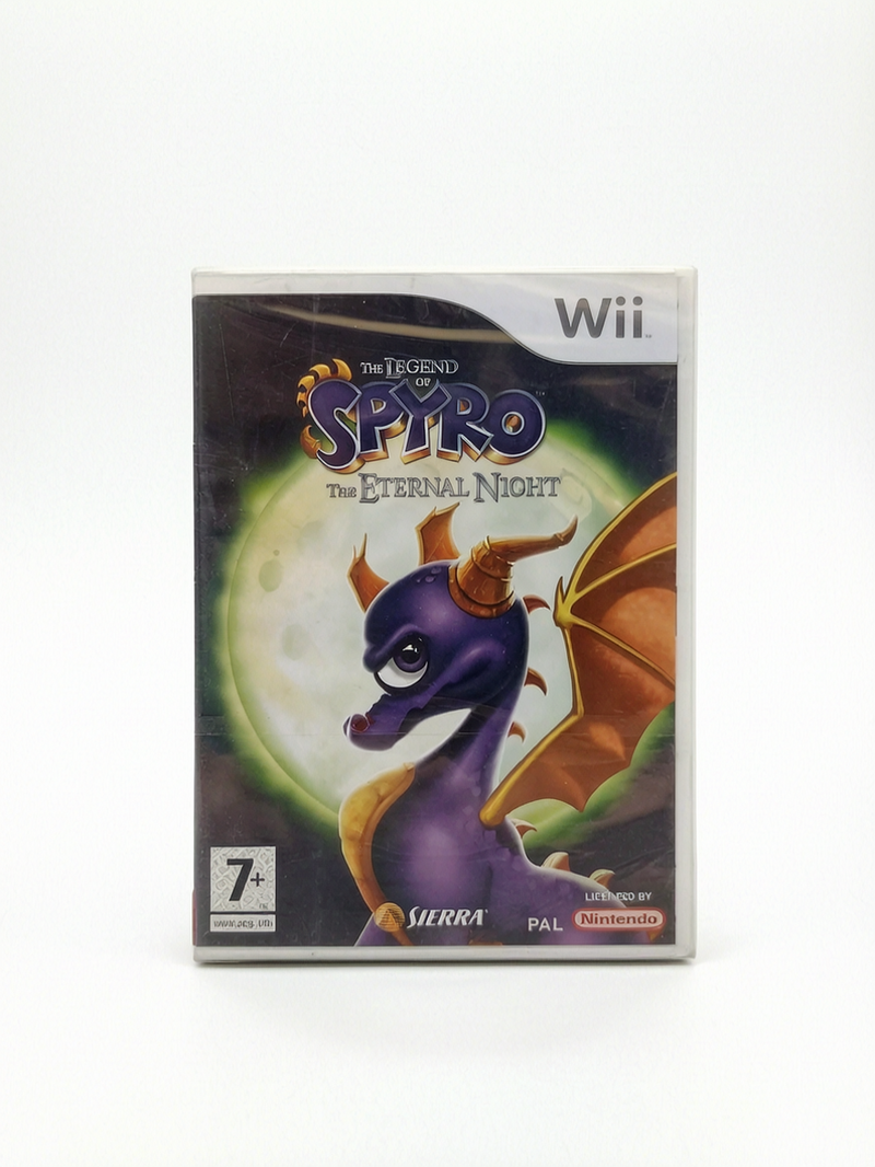 The Legend of Spyro The Eternal Night blister Wii défaut visible en photo
