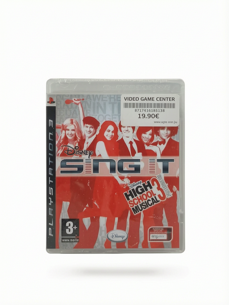 Disney Sing It High school musical 3 ReBlister PS3