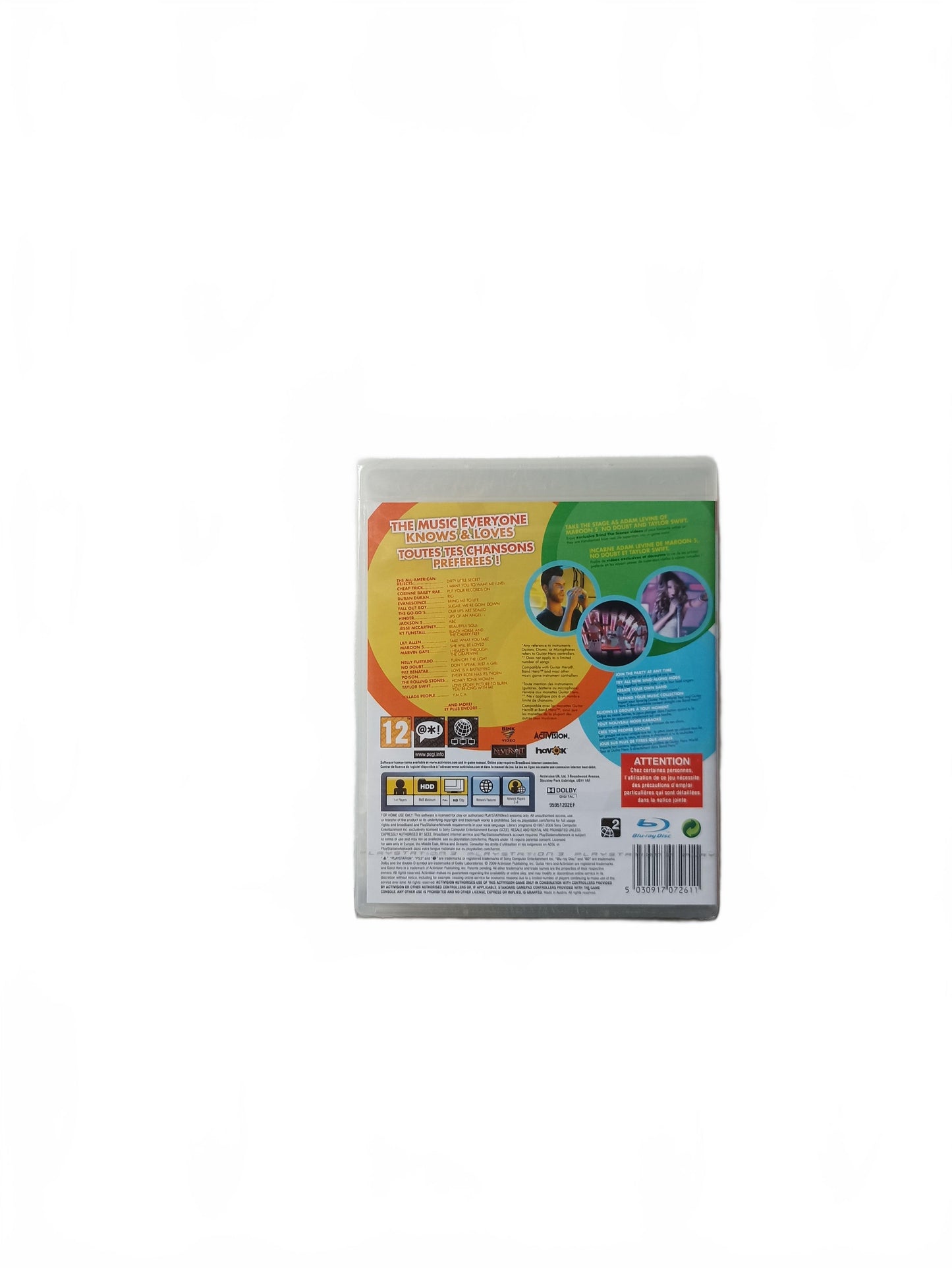 Band Hero blister ps3