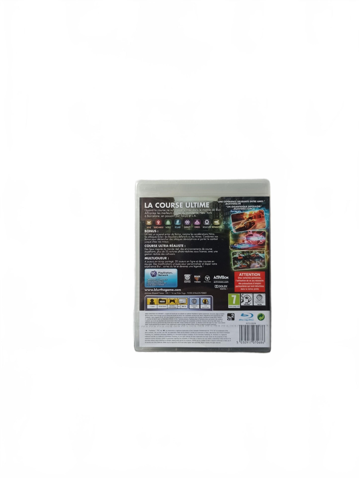 Blur Blister PS3