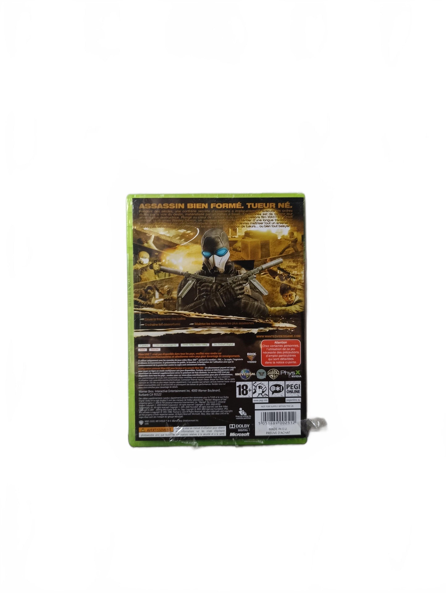 Wanted Reblister Xbox 360