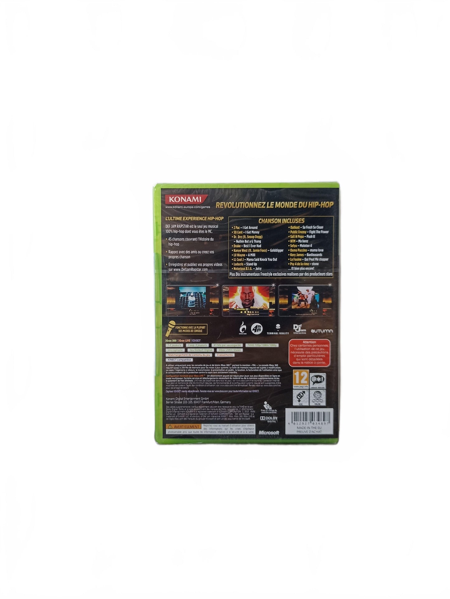 Def Jam Rapstar Xbox 360 Blister