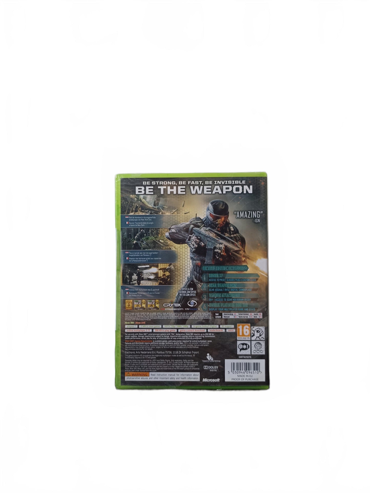 Crysis 2 Xbox 360 Blister