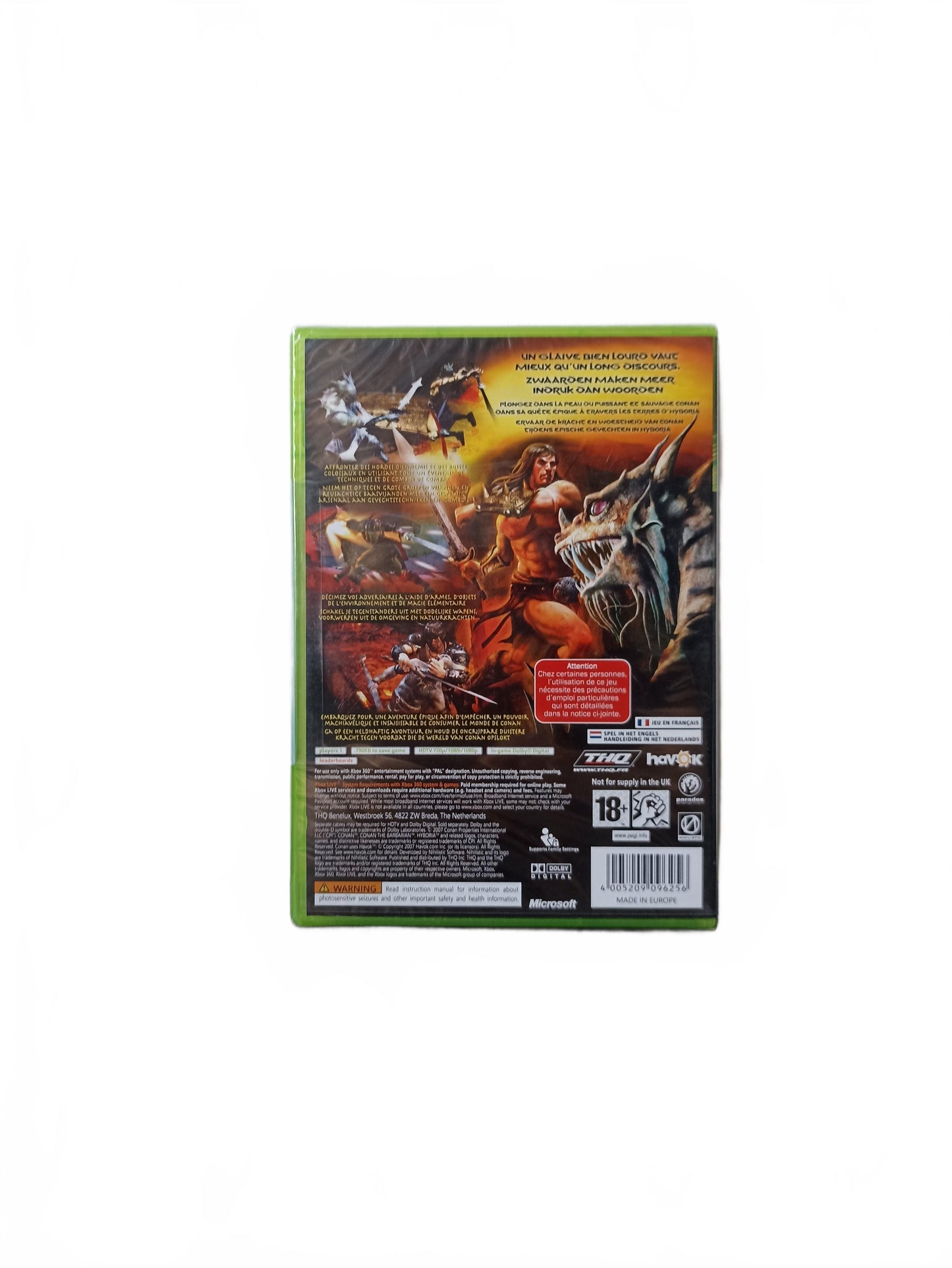 Conan Xbox 360 Blister