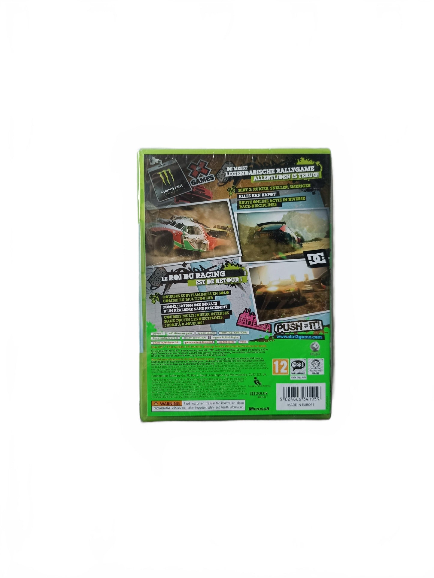 Colin Mcrae Dirt 2 Xbox 360 Blister