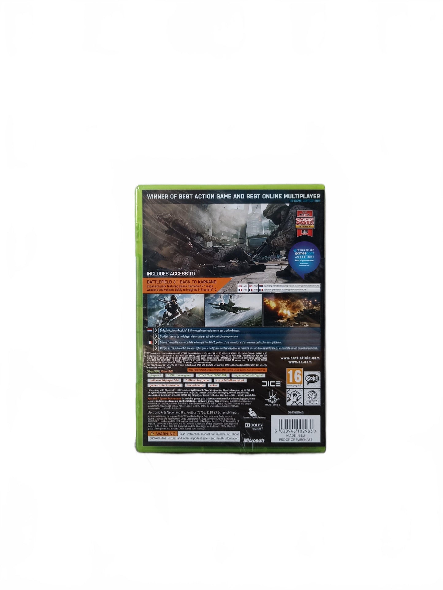 Battlefield 3 Limited edition Xbox 360 Blister