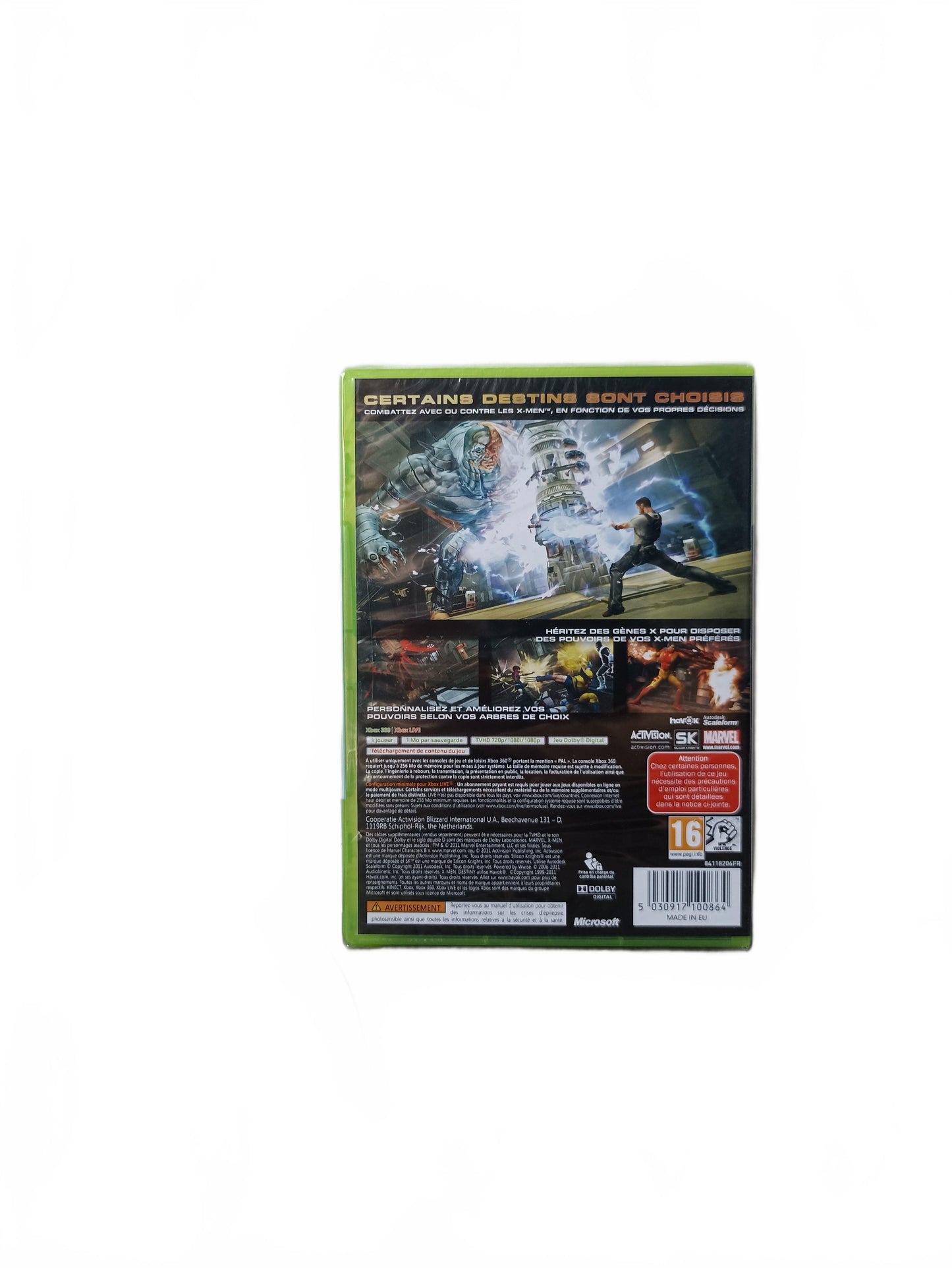 X-Men Destiny Xbox 360 Blister