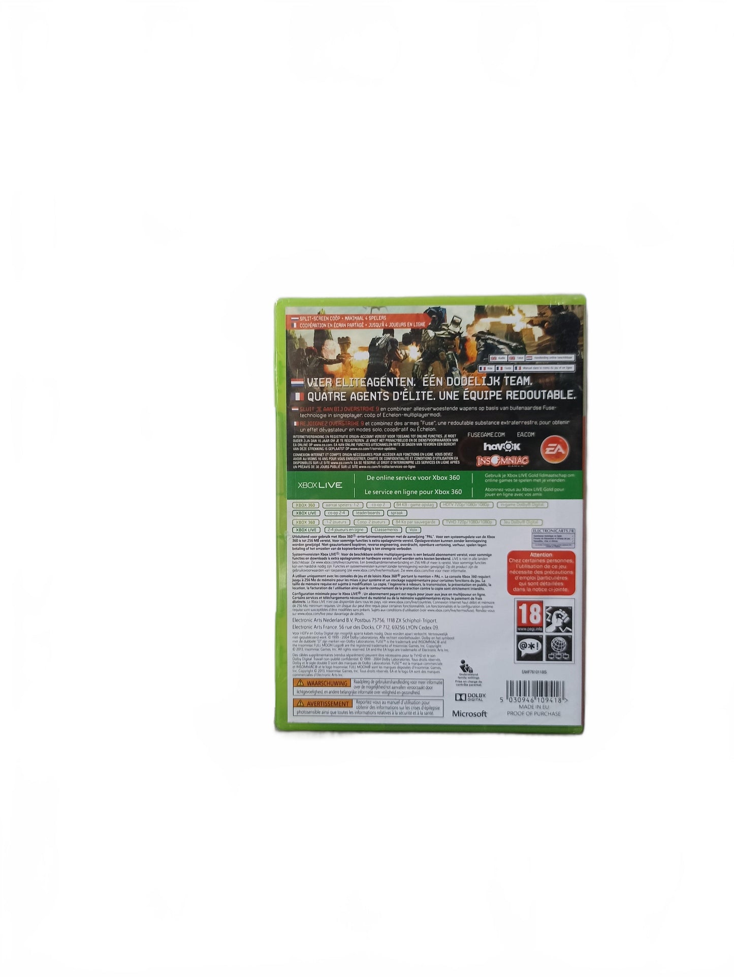 Fuse Xbox 360 Blister