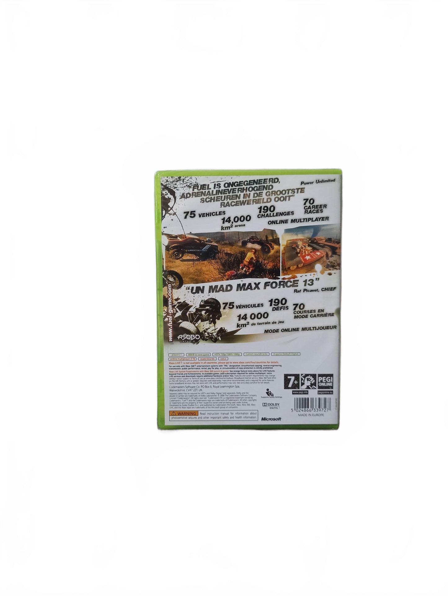 Fuel Xbox 360 Blister