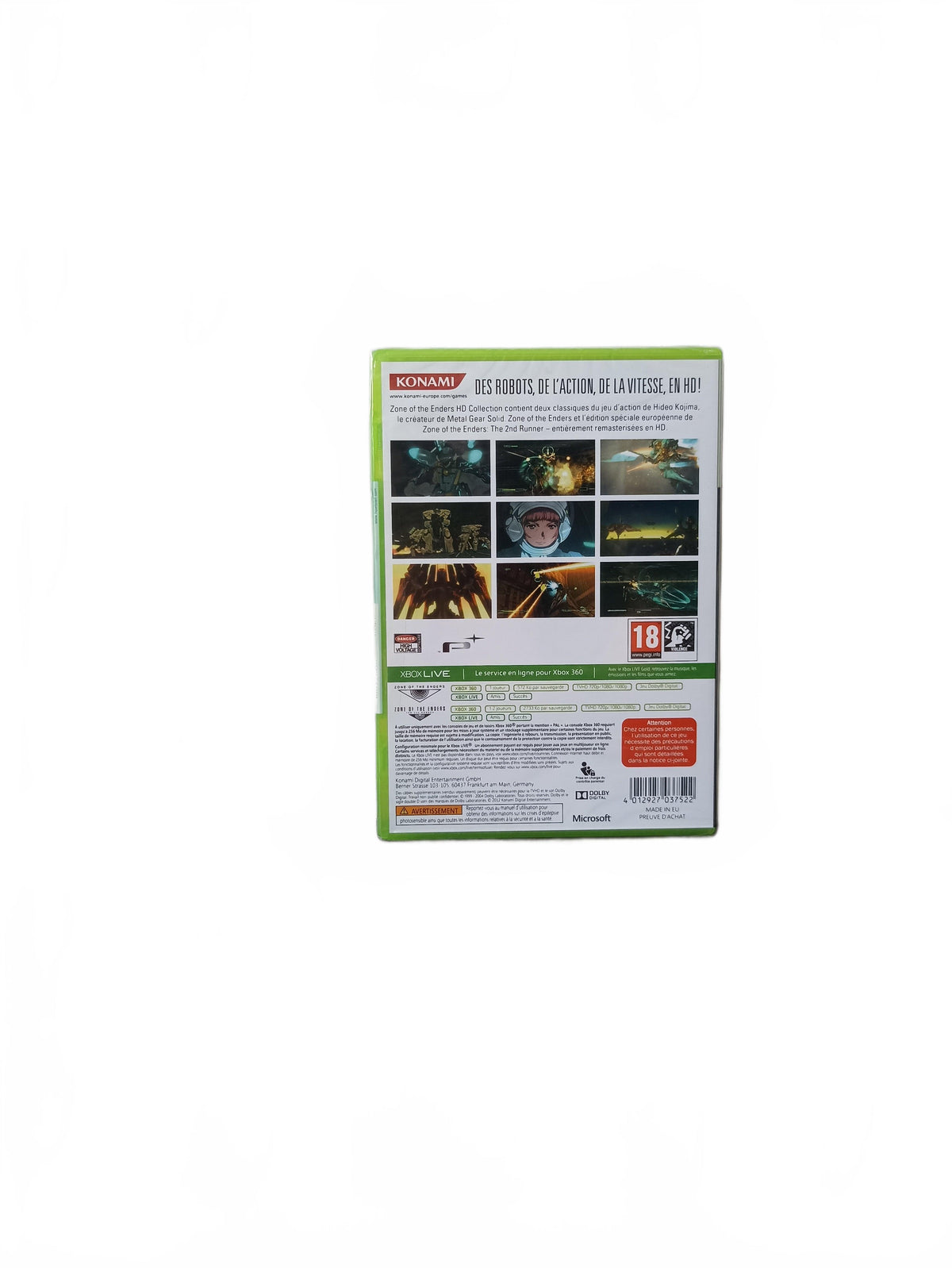 Zone of the Enders Xbox 360 Blister