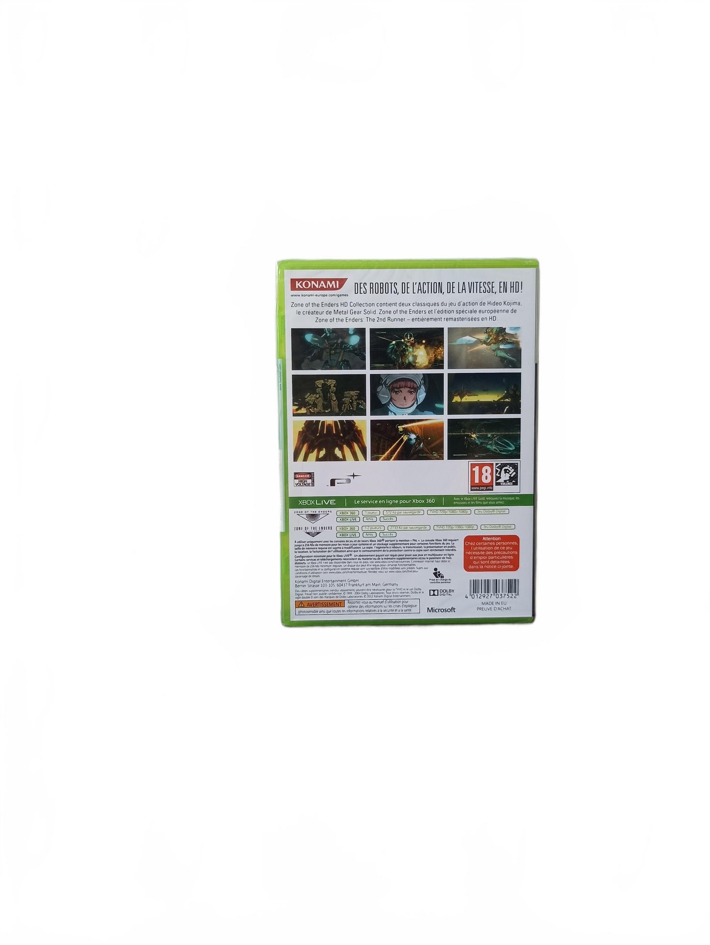Zone of the Enders Xbox 360 Blister
