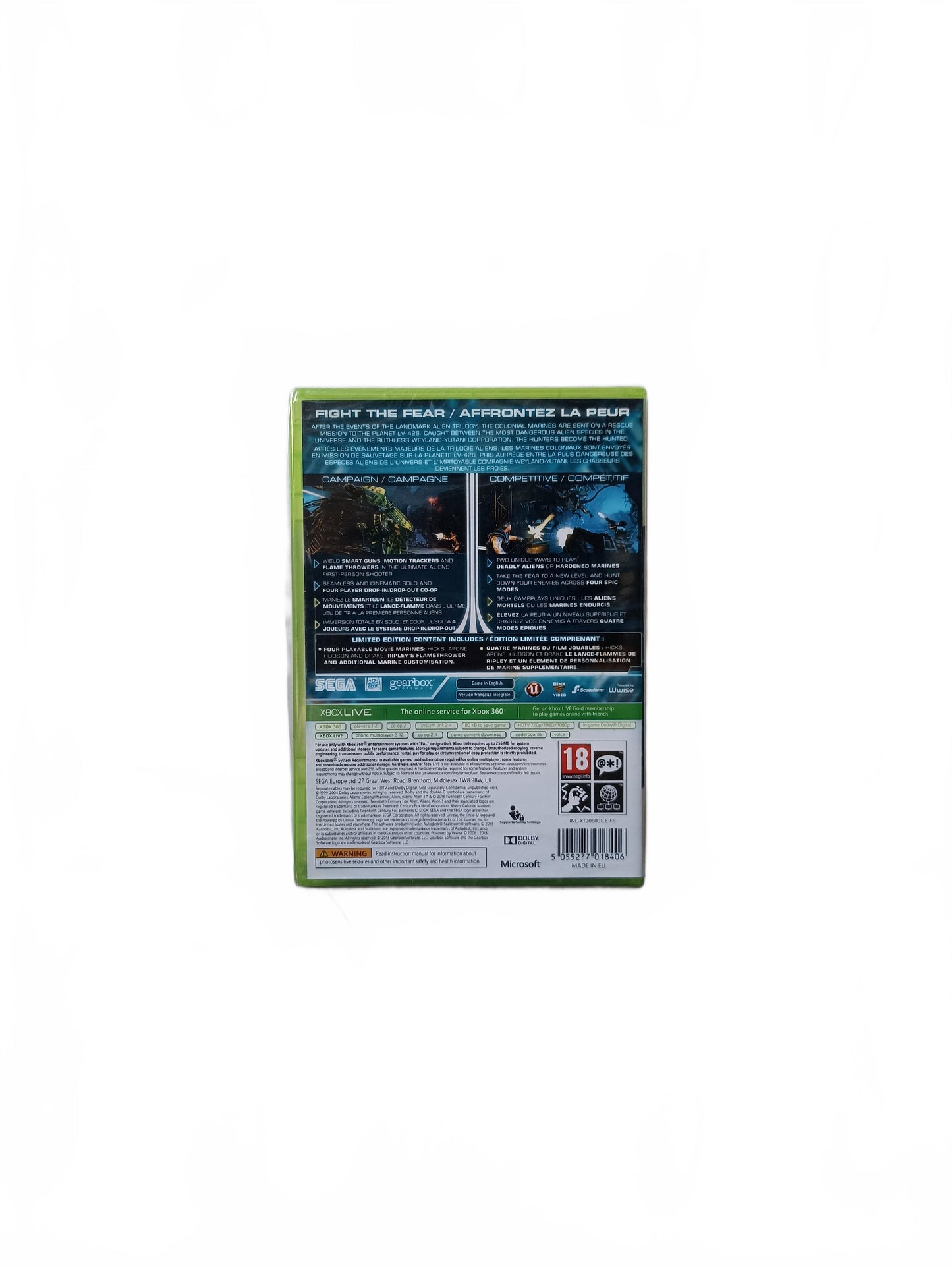 Aliens Colonial Marines Xbox 360 Blister
