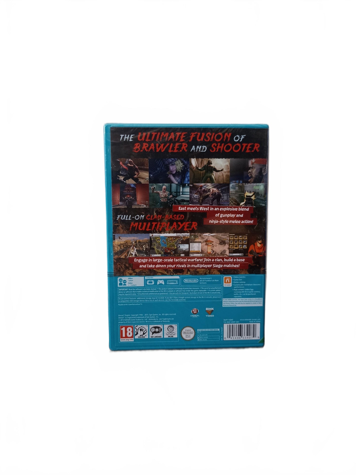 Devil Third Nintendo WII U Blister