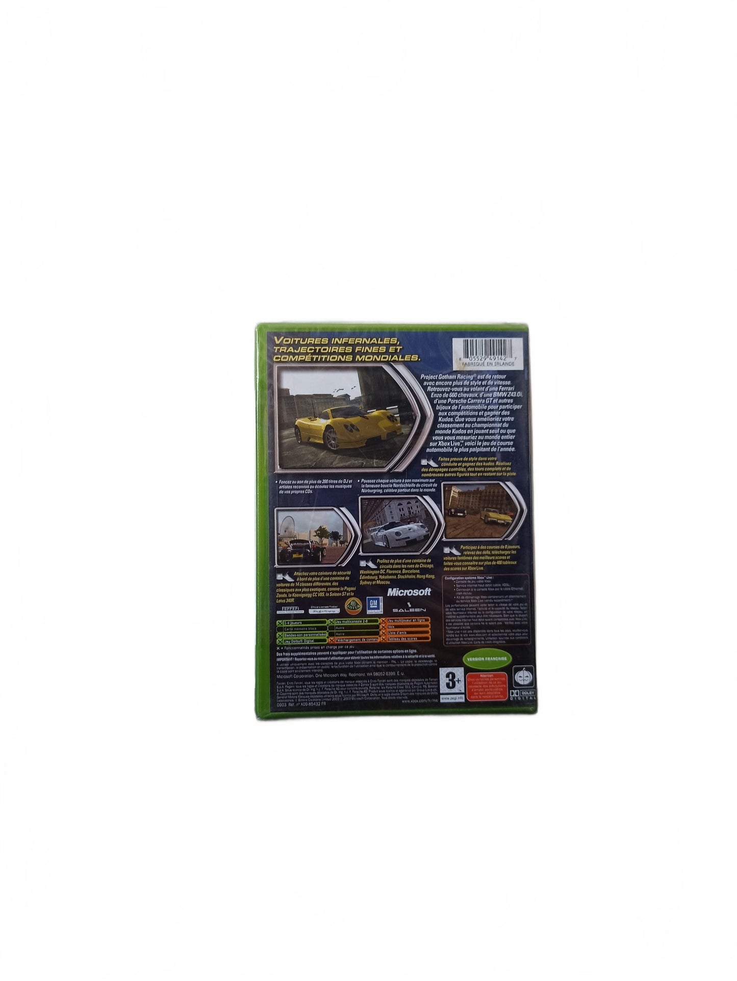 Project Gotham Racing 2 Classics blister Xbox