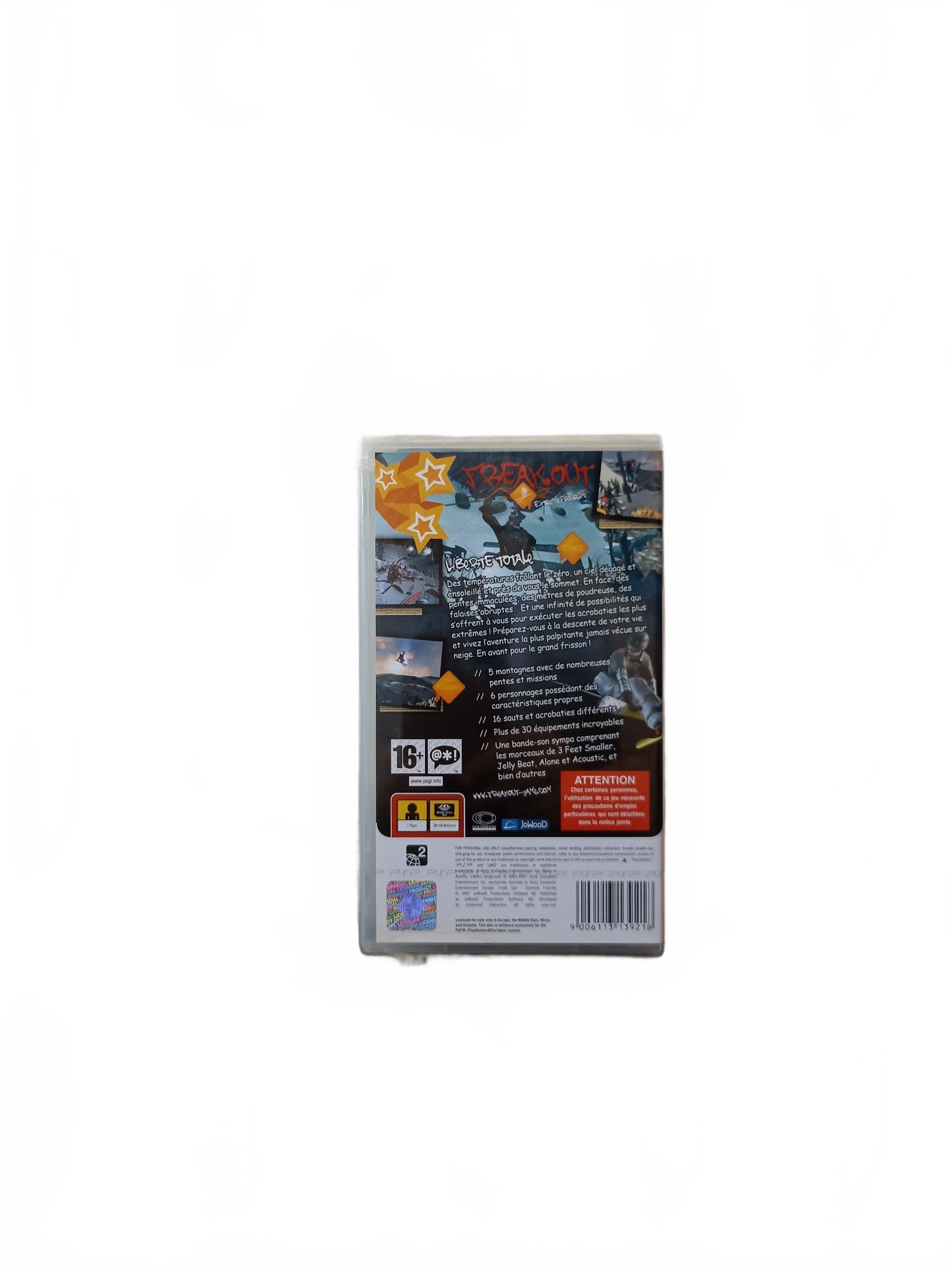 Freak Out: Extreme Freeride blister PSP