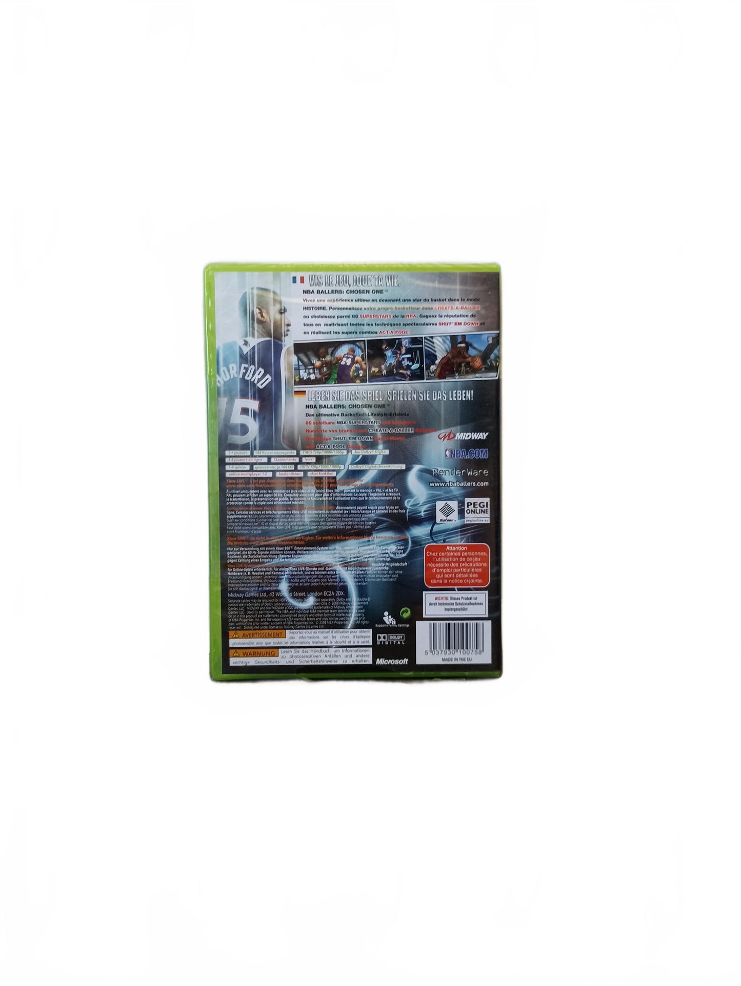 Ballers Chosen one Xbox 360 Blister