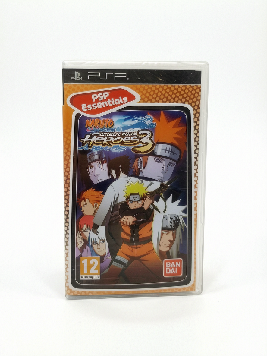 Naruto Shippuden: Ultimate Ninja Heroes 3 PSP Essentials blister PSP