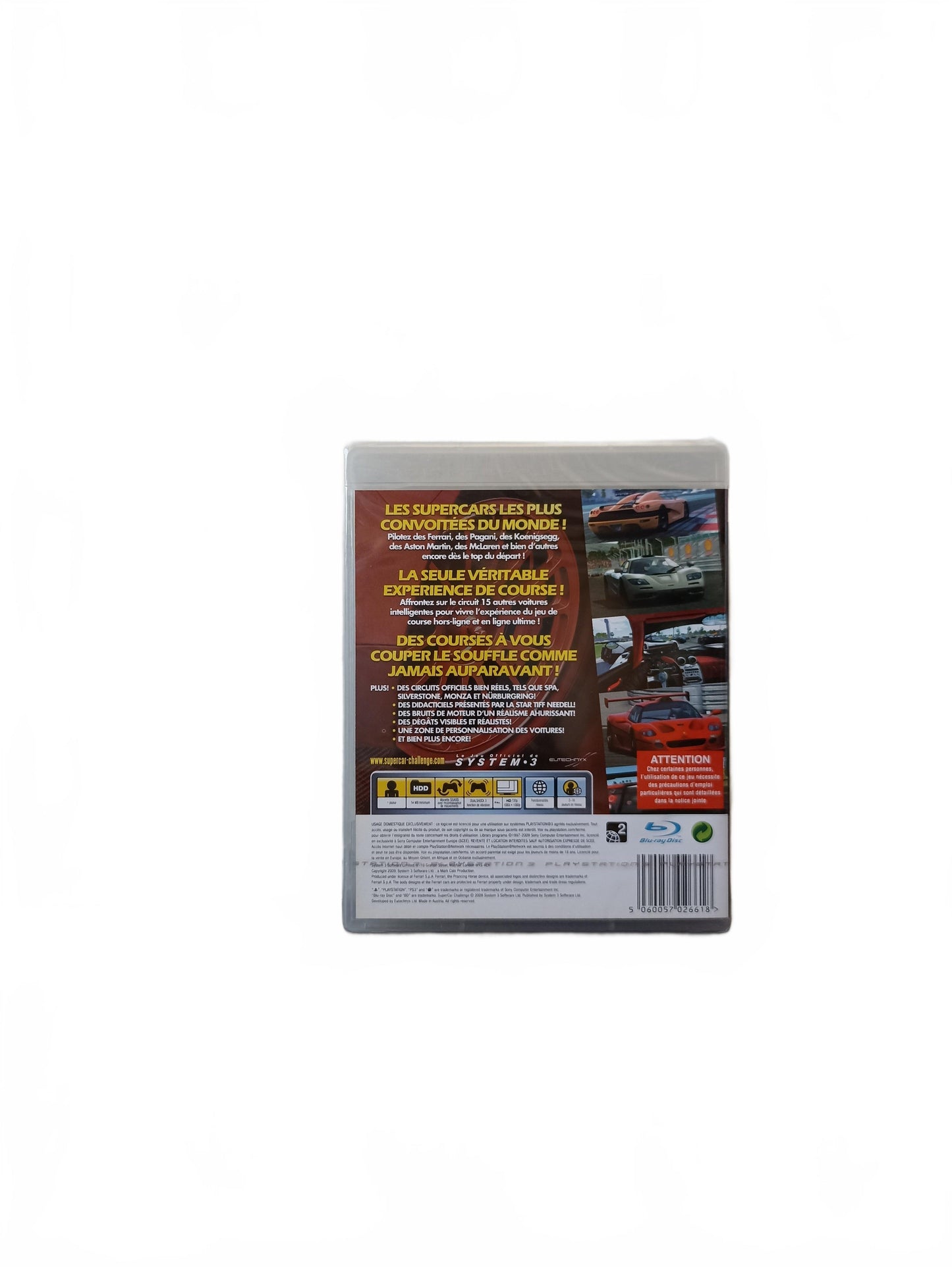 Supercar Challenge Blister PS3