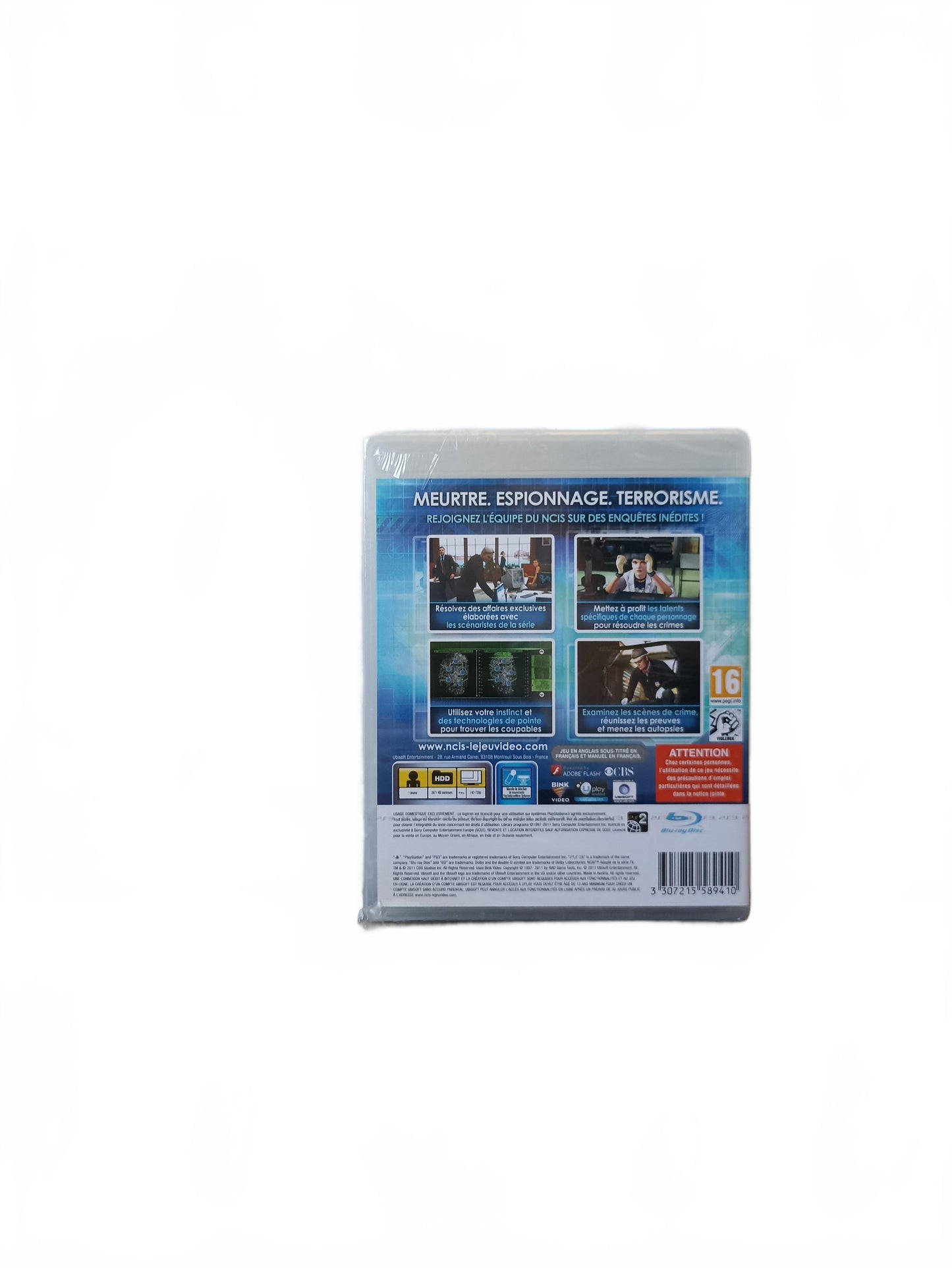 NCIS Blister PS3
