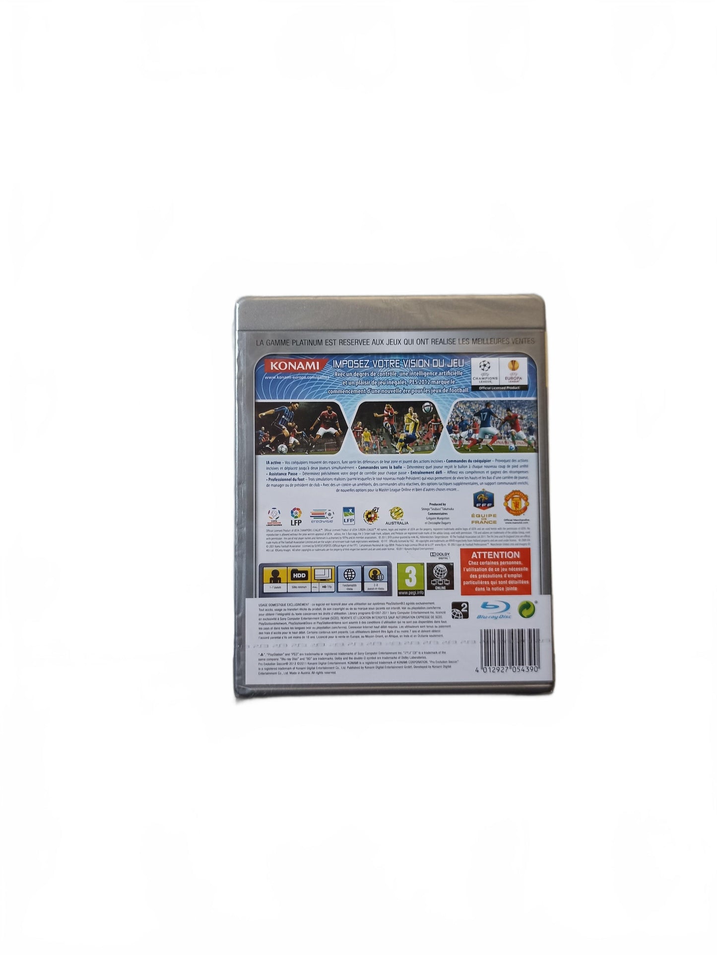 PES 2012 Blister PS3 platinium