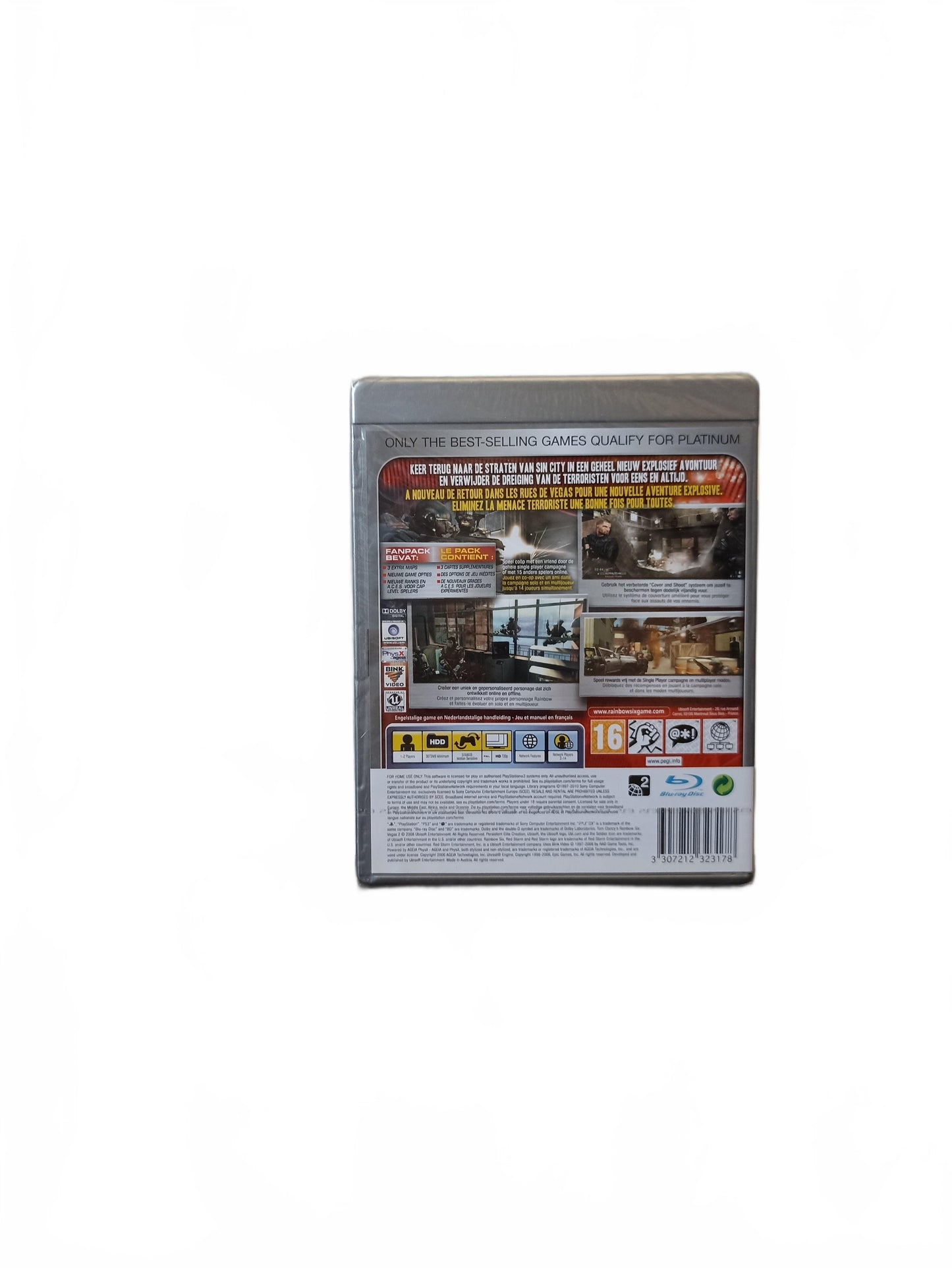 Rainbow Six Vegas 2 platinium Blister PS3
