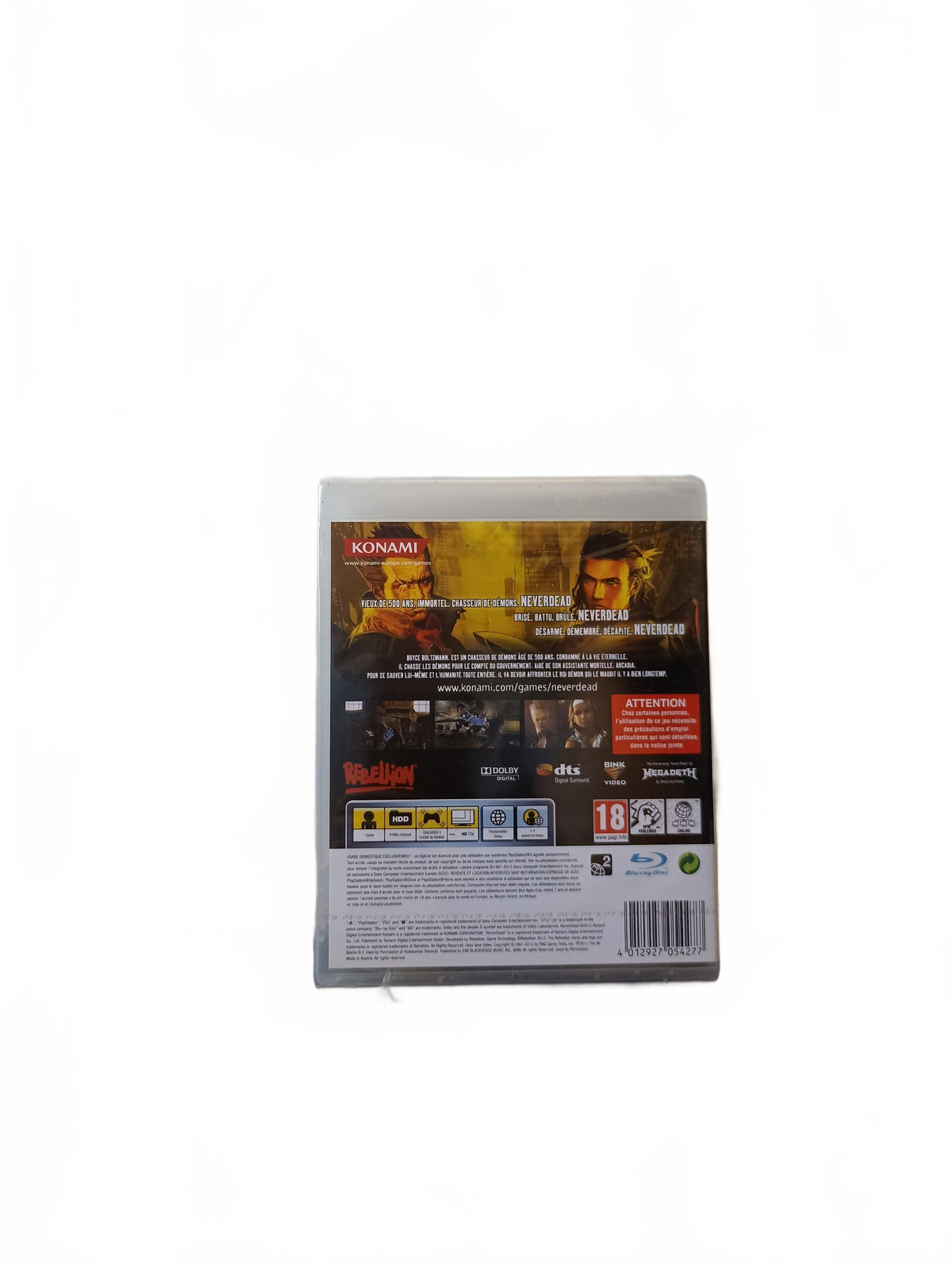 Never Dead Blister PS3