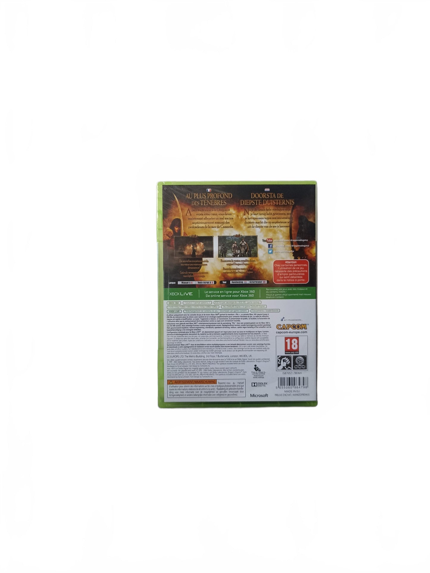 Dragon's Dogma Dark Arisen Xbox 360 Blister