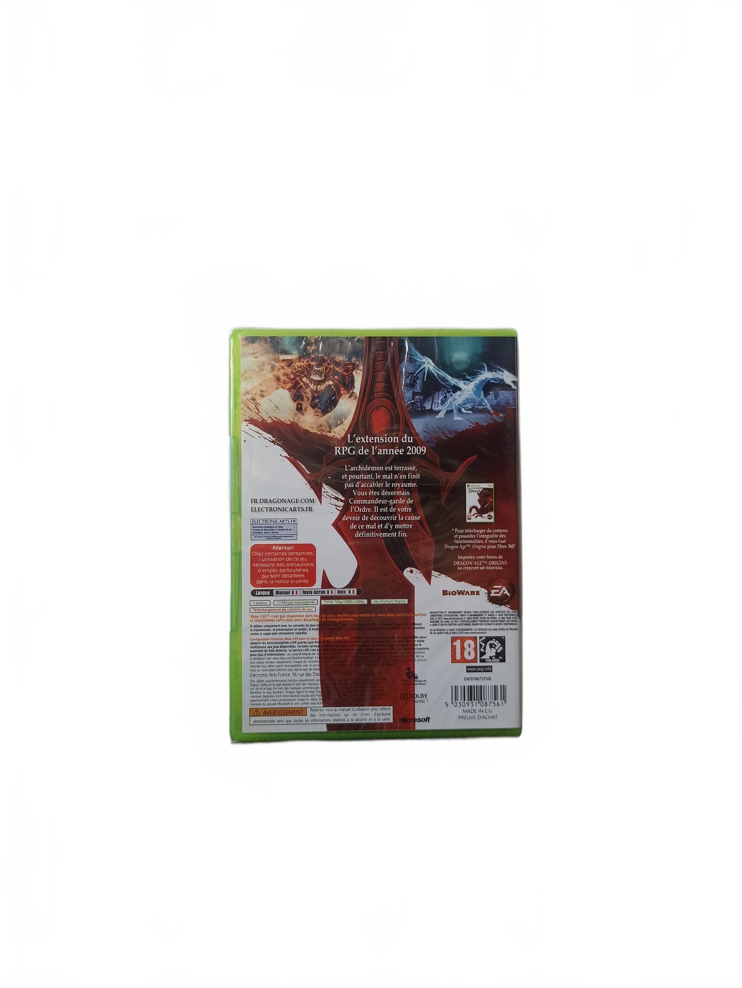 Dragon Age origins awakening Xbox 360 Blister