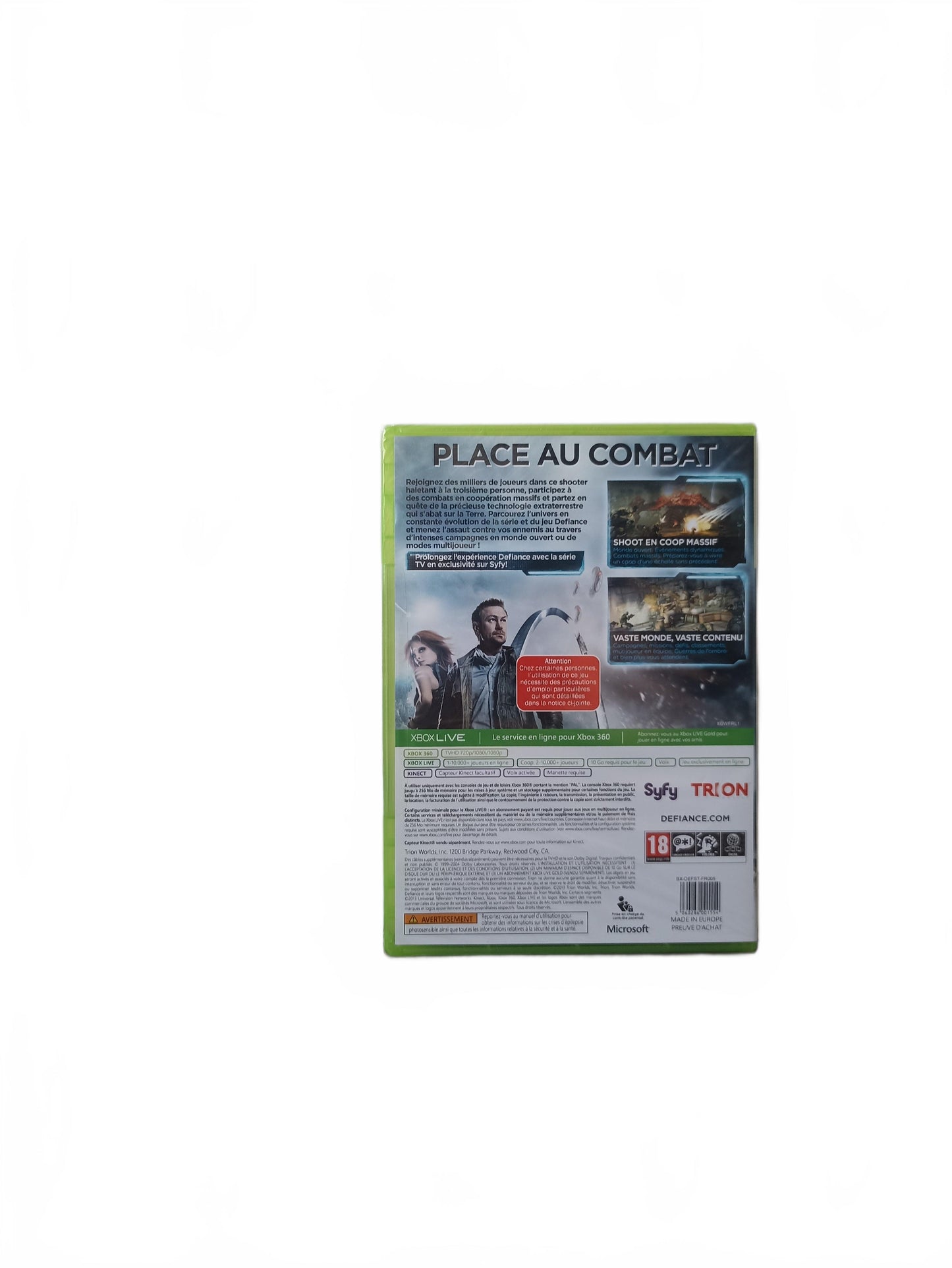 Defiance Xbox 360 Blister