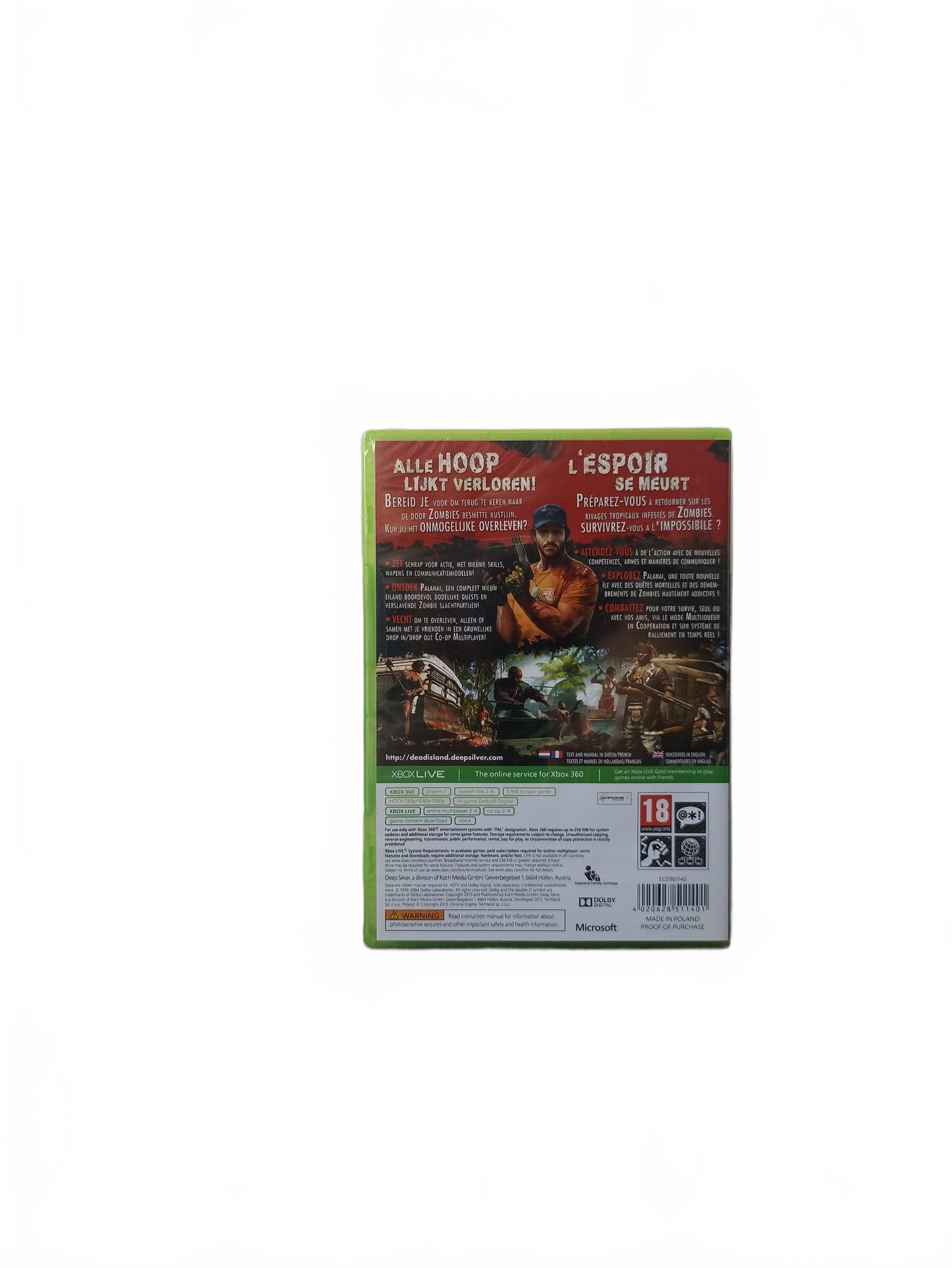 Dead Island Riptide Xbox 360 Blister