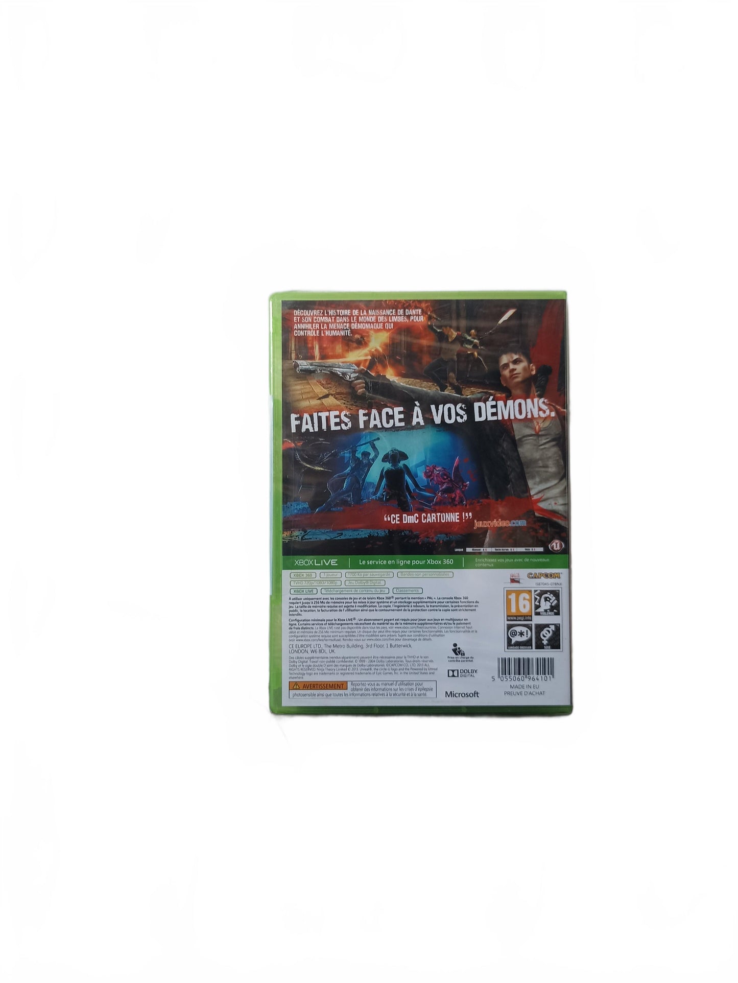 Devil May Cry Xbox 360 Blister