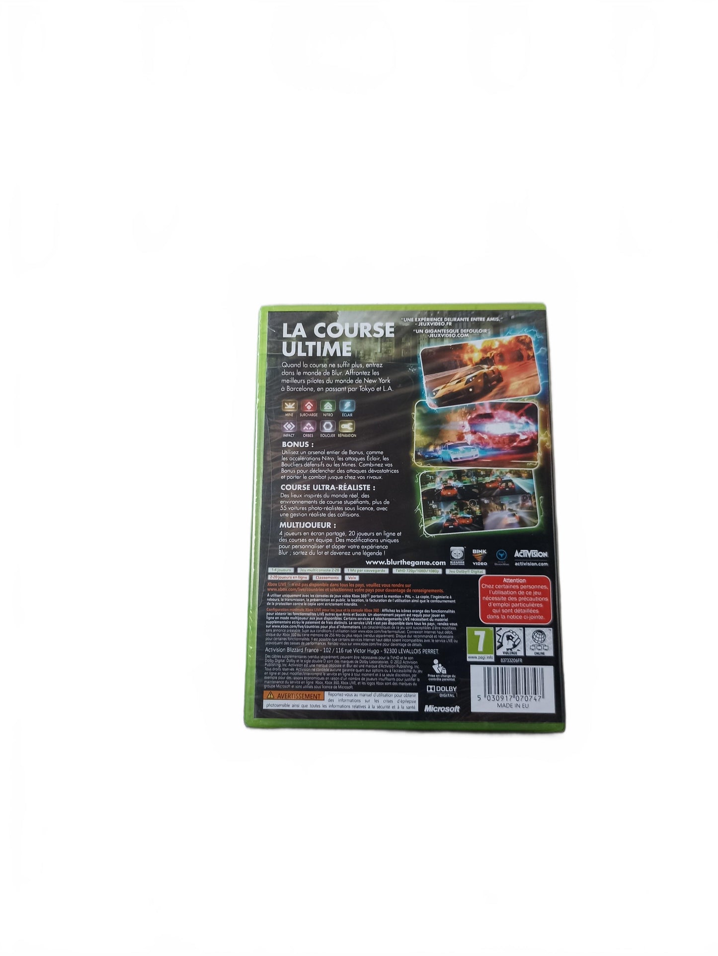 Blur Xbox 360 Blister