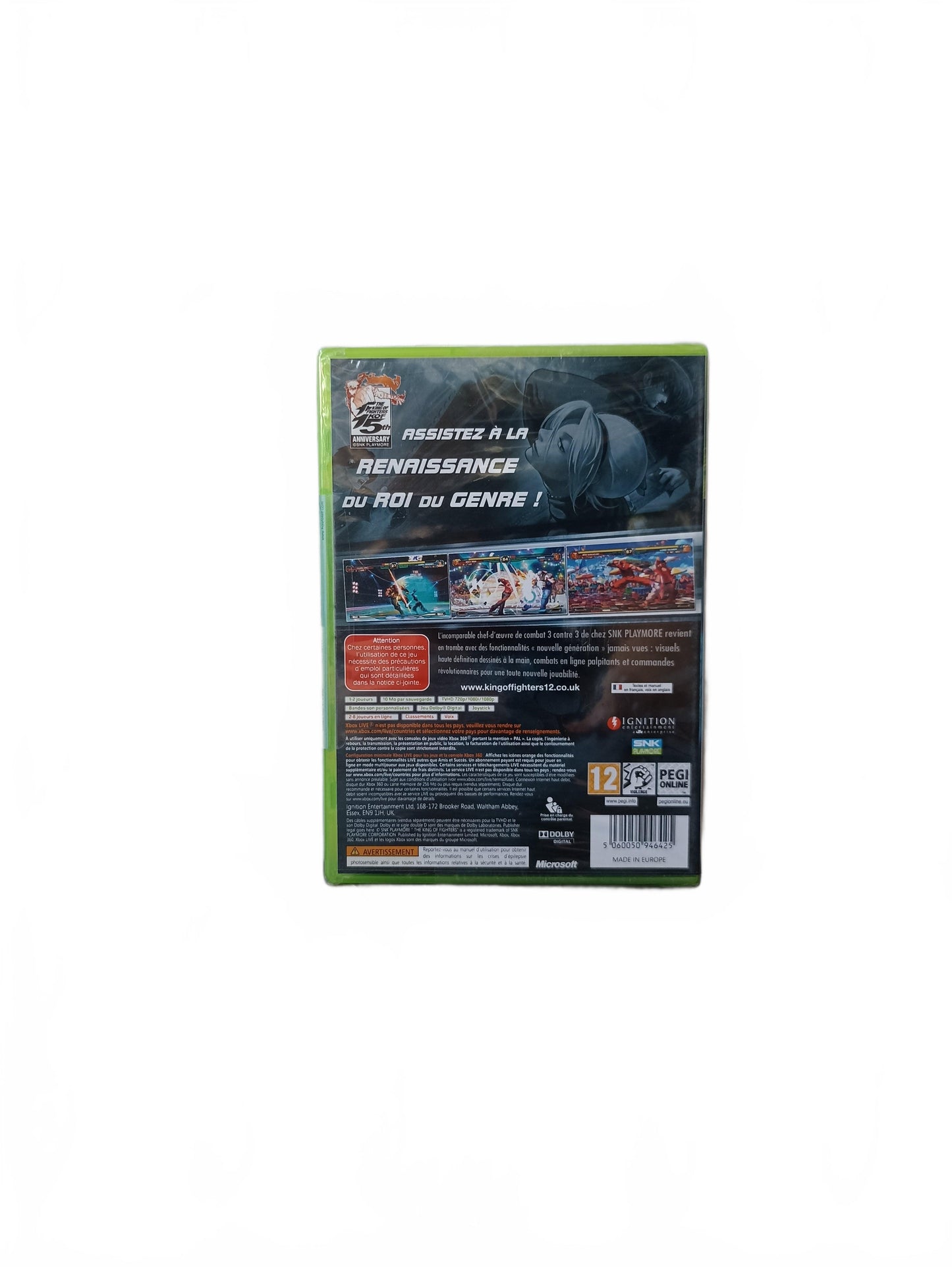 The King of Fighter XII Xbox 360 Blister
