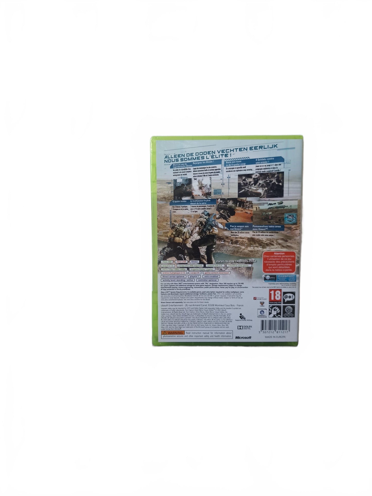 Ghost Recon Future Soldier Xbox 360 Blister