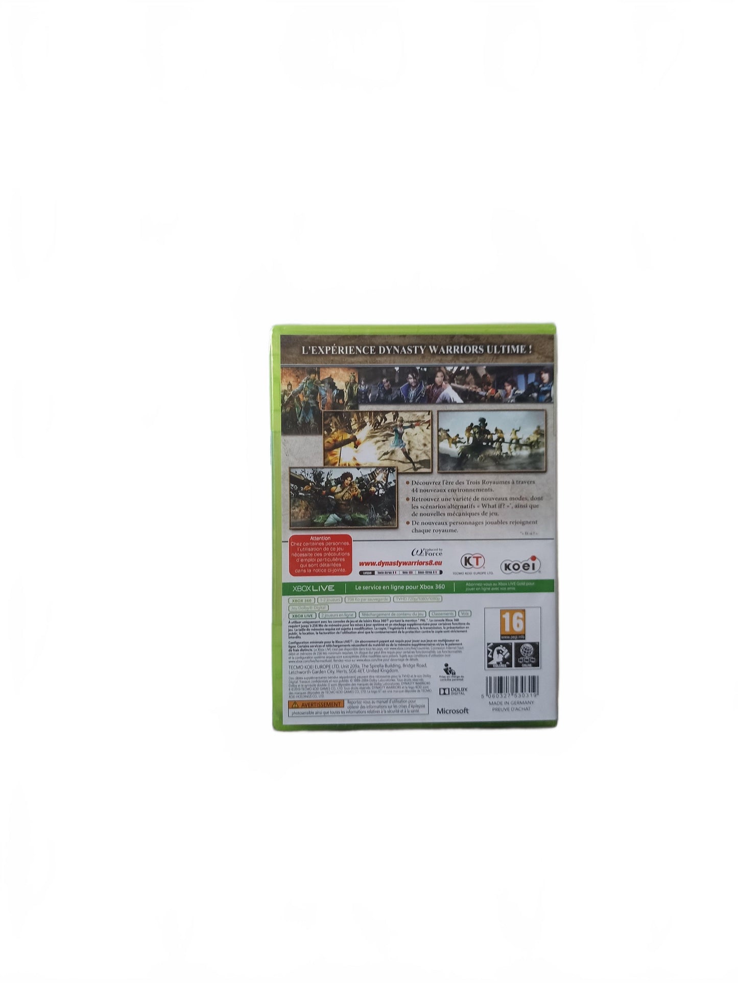 Dynasty Warriors 8 Xbox 360 Blister