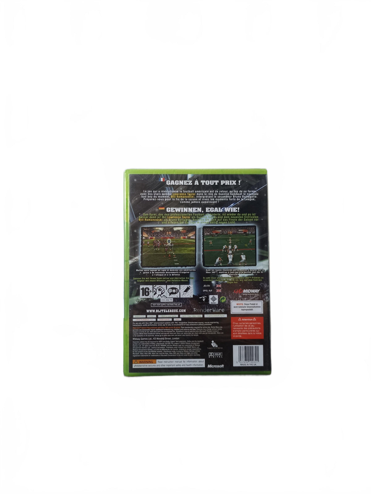 Blitz the League Xbox 360 Blister